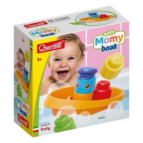 Quercetti Momy Soft Boat - Multi/patterned - ONE SIZE