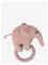 SMALLSTUFF Rattle, Elephant, Merino Wool, Powder - POWDER - One Size – kuva 2