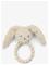 SMALLSTUFF Rattle Silicone Ring, Rabbit, Off. White Bouclé - WHITE - One Size 13 cm – kuva 2