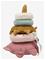 FABELAB Fabric Stack Tower - Bunny - ASH ROSE - One Size – kuva 2