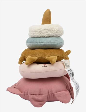 FABELAB Fabric Stack Tower - Bunny - ASH ROSE - One Size