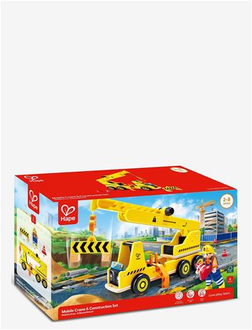 Hape Mobile Crane & Construction Set
