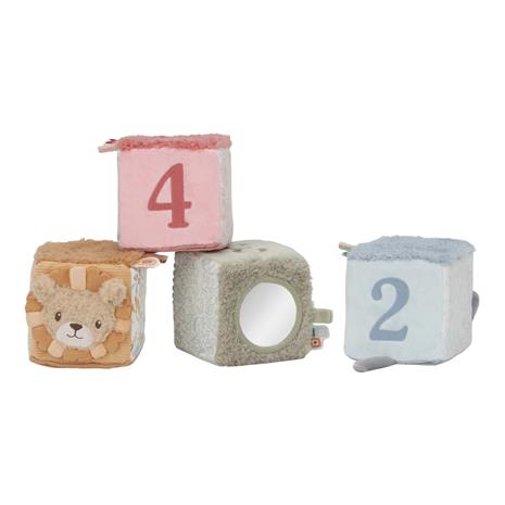 Little Dutch - Soft Block Set - Safari Friends (LD8316) – kuva 2/2