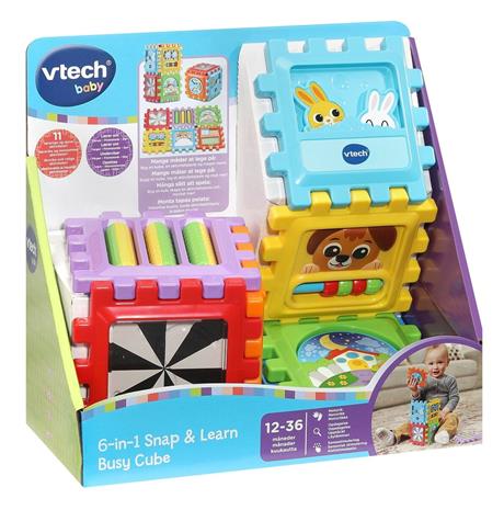 VTech 6-In-1 Build & Learn Activity Cube