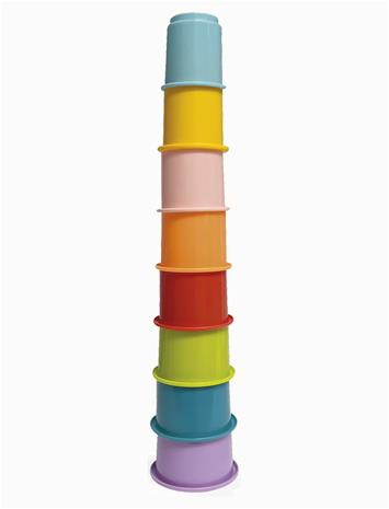Happy Baby Rainbow Stacking Cups 8 pcs