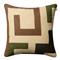 Chhatwal & Jonsson Aman tyynynpäällinen 50x50 cm Taupe-cactus green-brown – kuva 8