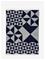 Verpan Mirror Plaid Wool 130x190 cm, Blue – kuva 7