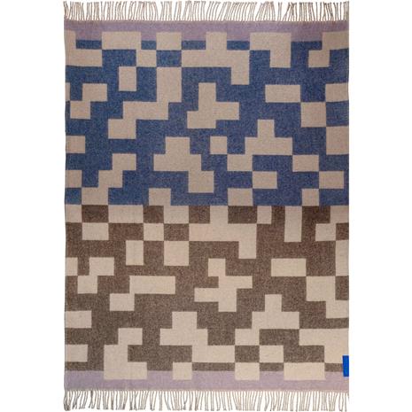 Mette Ditmer - MAZE throw - Chocolate