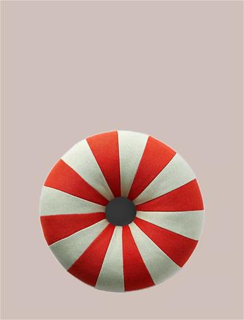 Studio About Float Pillow, Red/Mint - Multi/patterned - Ø:40CM