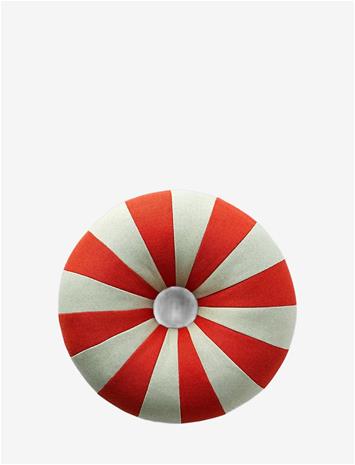 Studio About Float Pillow, Red/Mint - Multi/patterned - Ø:40CM