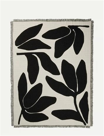 Broste Copenhagen Herbert Throw - Multi/patterned - L 180CM