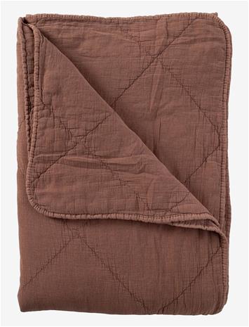 C'EST BON Cotton Throw - CHESTNUT - 140X200 cm – kuva 2/2