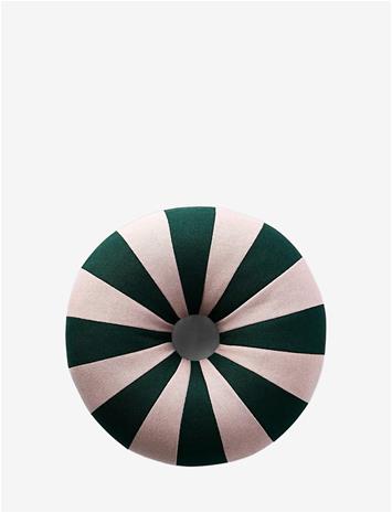 Studio About Float Pillow, Dark Green/Rose - Multi/patterned - Ø:40CM