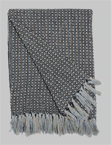 Au Maison Plaid - Blue - 130X170CM