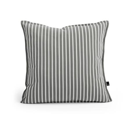 HAY Terrazza Cushion 50x50 Cm Grey Bold Stripe - Tyynyt Kierrätetty Polyesteri Harmaa - AF585-A921-AV04