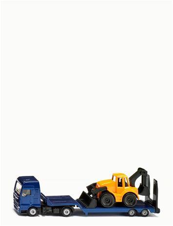 SIKU MAN Truck with Backhoe Loader