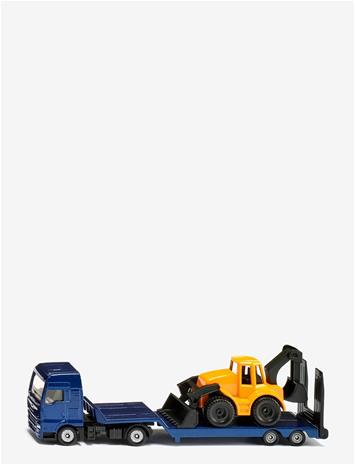 SIKU MAN Truck with Backhoe Loader