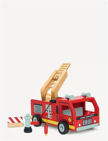 Mentari Red Fire Engine - Red - ONE SIZE