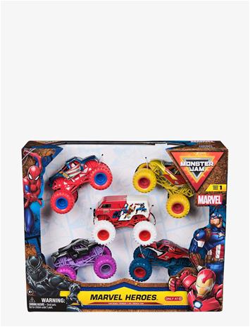 MONSTER JAM Monster Jam 1:64 Marvel 5 Pack - MULTI - One Size
