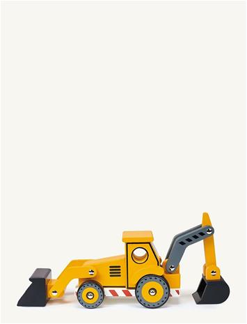 Mentari The Backhoe - Yellow - ONE SIZE