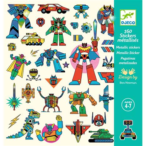 Tarrat Robotit 160-pack Djeco