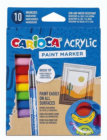 Carioca Akryylikynät 10-pack
