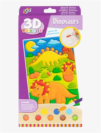 Galt 3D-maalaus Dinosaurus