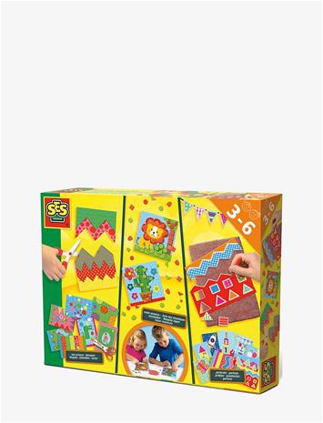 SES CREATIVE I Learn To Use Scissors - Mosaics & Perforate - MULTI - One Size