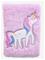 JOKER Fluffy Notebook Unicorn - MULTI COLOURED - One Size – kuva 2