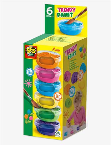 SES CREATIVE Poster Paint Trendy 6X45Ml - MULTI - One Size