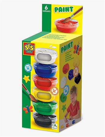 SES Creative - Poster Paint 6x45ml - (S00381)