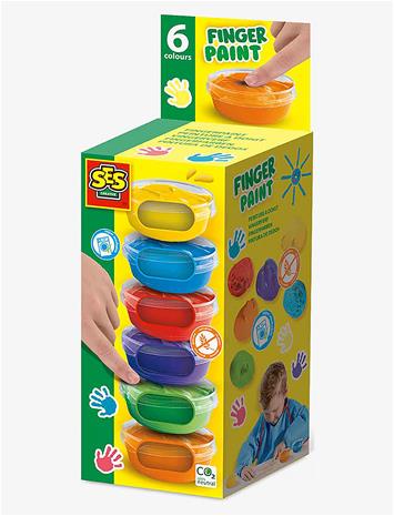 SES Creative - Fingerpaint 6x45ml - (S00398)