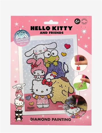 HELLO KITTY Hello Kitty Diamantmaleri - MULTI - One Size