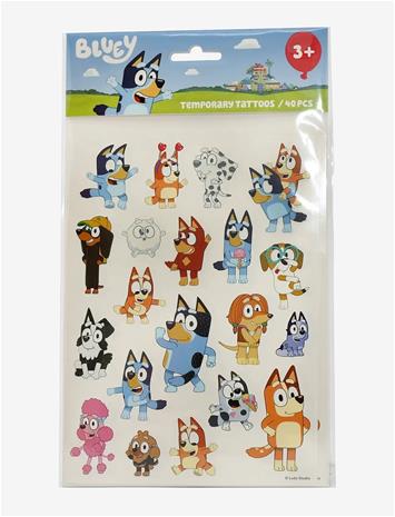 BLUEY Bluey Børnetatoveringer - MULTI - One Size