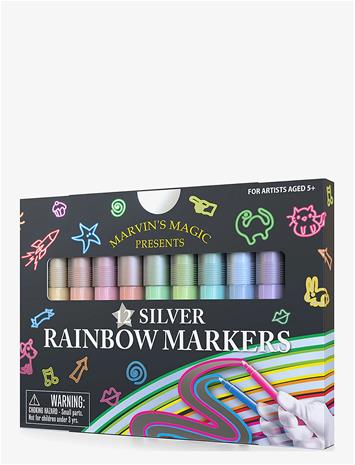 MARVIN'S MAGIC Silver Rainbow Markers - MULTI - One Size