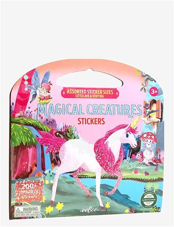 EEBOO Sticker Book - Magical Creatures - MULTI - One Size