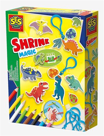 SES CREATIVE Shrink Foil - Dinosaur Keychains - MULTI - One Size