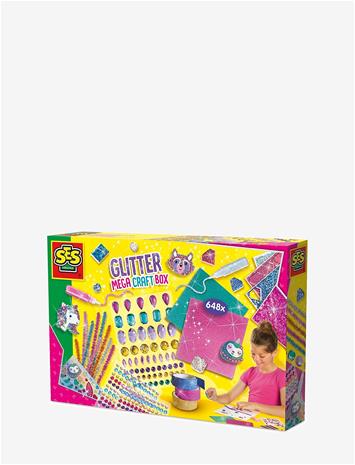 SES CREATIVE Mega Craft Box - Glitter - MULTI - One Size – kuva 2/2