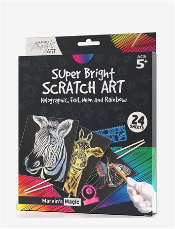 MARVIN'S MAGIC Scratch Art - Super Bright - MULTI - One Size