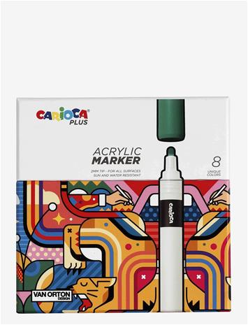 Carioca Plus Akryylikynät 8-pack