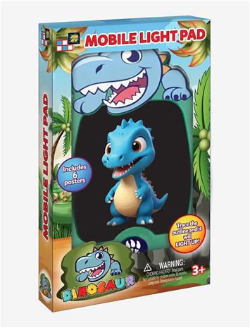 GLOW PAD Dinosaur Mobile Light Pad - GREEN - One Size