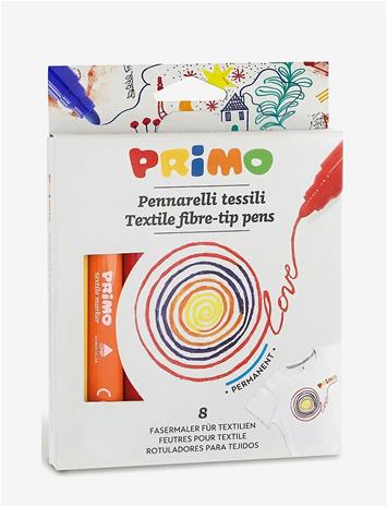PRIMO Felt-Tip Pens 8 Pcs - Textile - MULTI - One Size