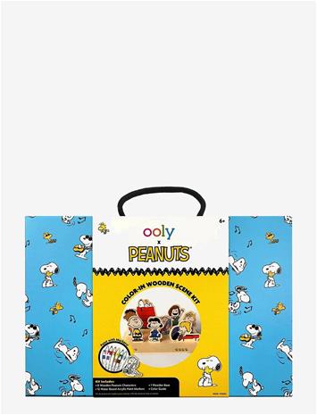 OOLY Painting Kit 3D Comic Scene - Peanuts - MULTI - One Size