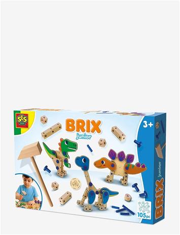 SES Creative Brix Junior Puusepän Työkalusarja Dinosaurukset