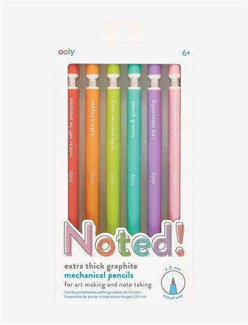 OOLY Click Pencil 6 Pcs - Noted - MULTI - One Size