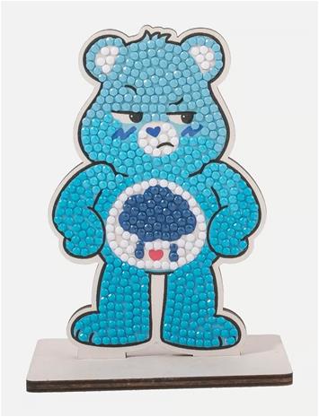 Crystal Art Grumpy Bear, Crystal Art Buddy - Blue - ONE SIZE