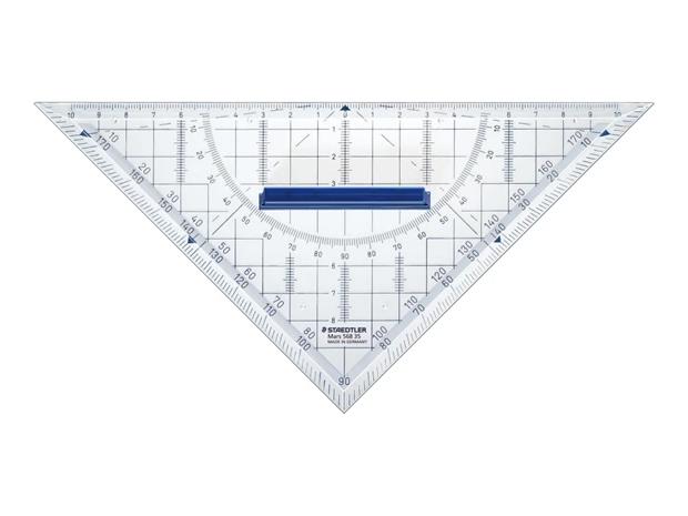 Staedtler Geometry set square 22cm with grip