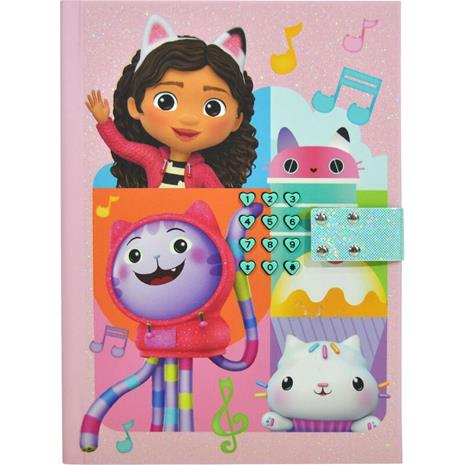 Stor - Diary w/secret code - Gabbys Dollhouse (033704450)