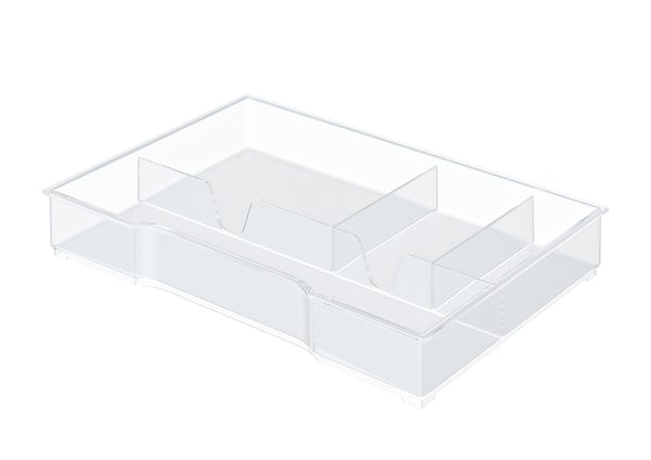 Leitz drawer insert - transparent