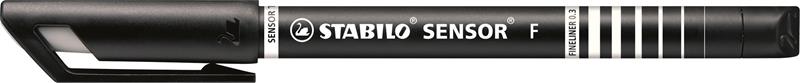 Fineliner STABILO Sensor Blister Musta